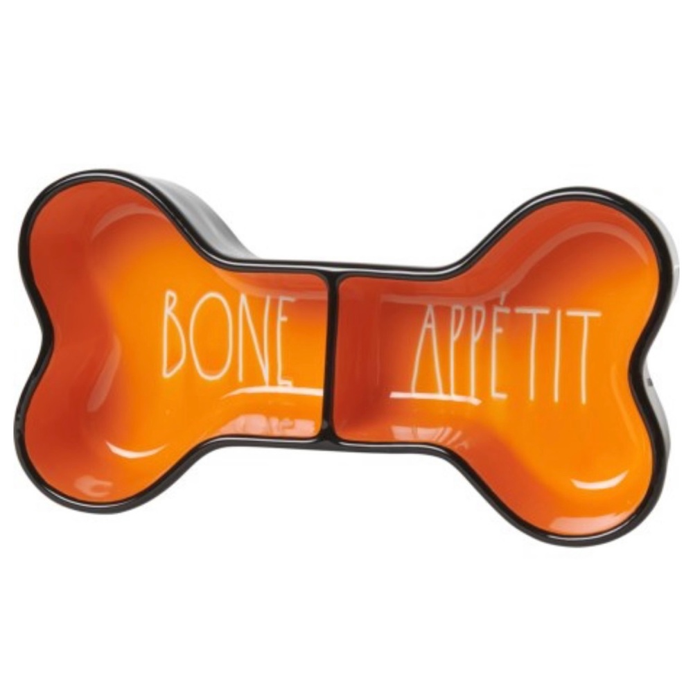 RAE DUNN • NEW! Bone Appetit Pet Bowl 🐾